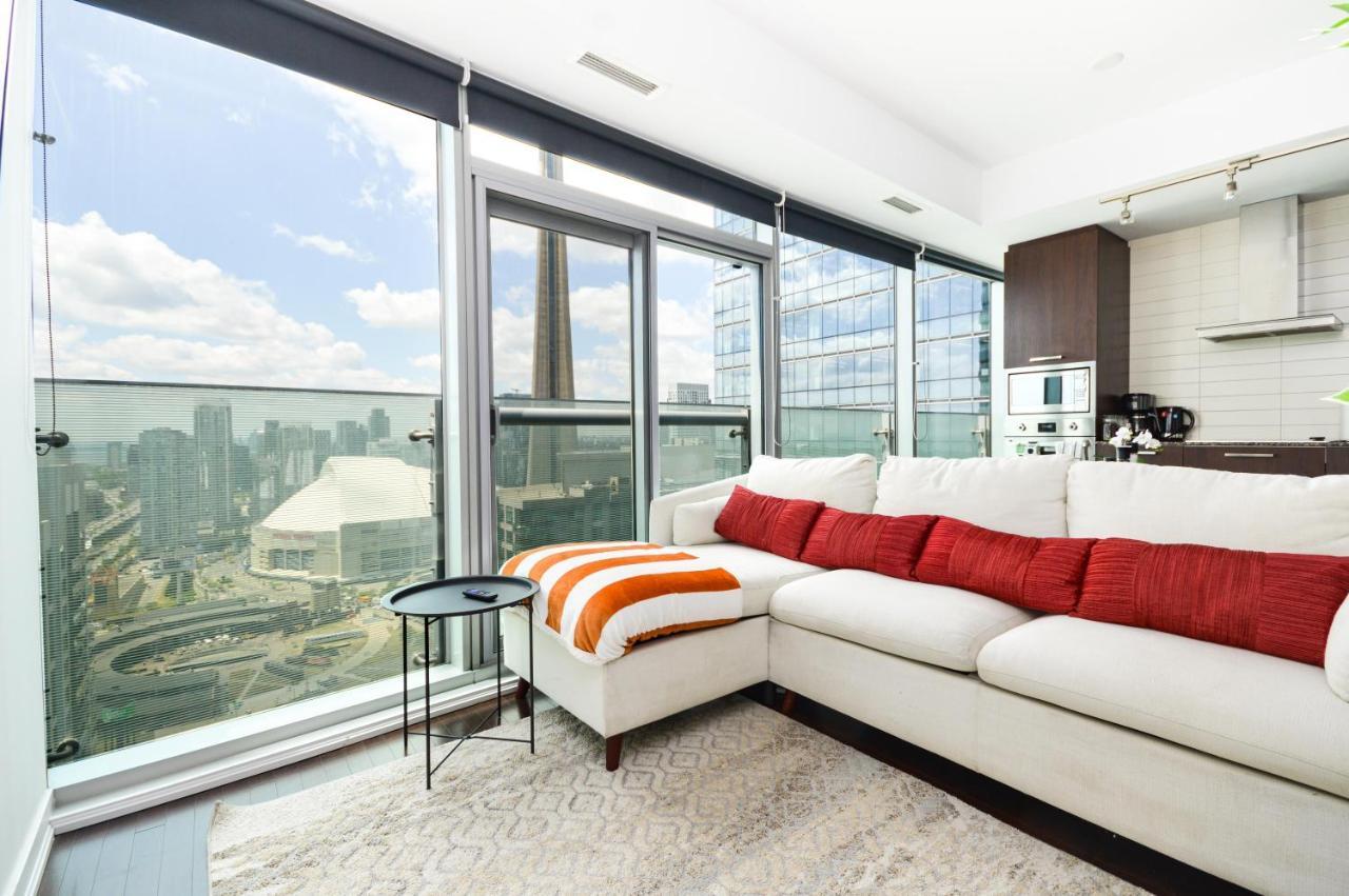 Downtown Toronto Condo Near Cn Tower, Mtcc, Rogers Center , Union Station Esterno foto